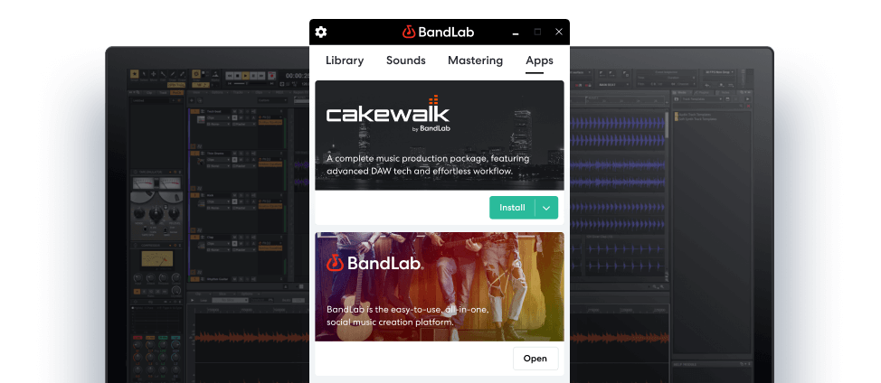 Install Cakewalk by BandLab via BandLab Desktop Assistant